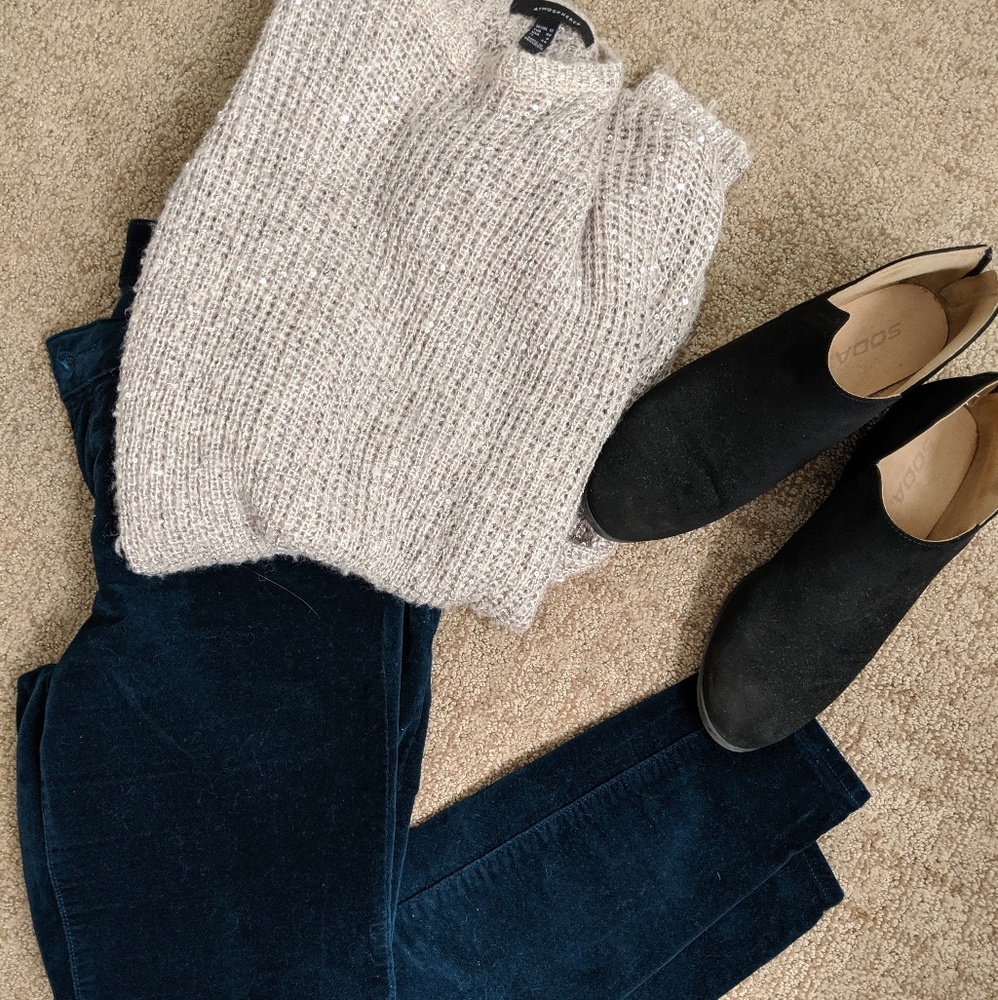 Old Navy Rockstar Velvet Jeans